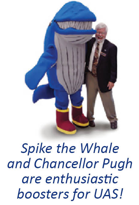 Spike and Chancellor Pugh