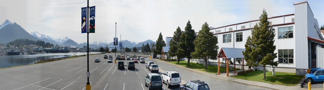 Sitka Campus sits on the channel between Sitka Sound and East Bay... a 5 minute walk from downtown Sitka