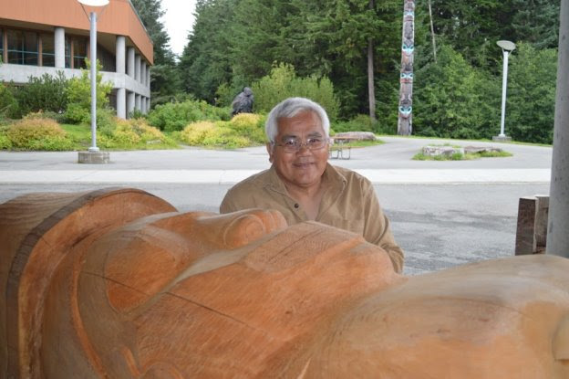 Wayne Price with totem