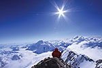 Shea Mack takes in the view on Mt. McKinley