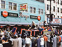 Alaskans celebrate their newly minted statehood during Juneau's 4th of July parade, 1959.