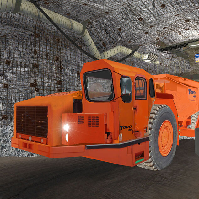 Sandvik Toro 40D Underground Haul Truck