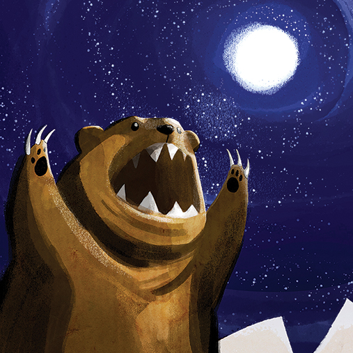 Featured image for Art: Moon Bear, Exploding Salmon