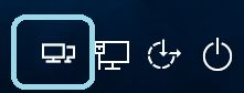 Icon for connecting to VPN prior to login