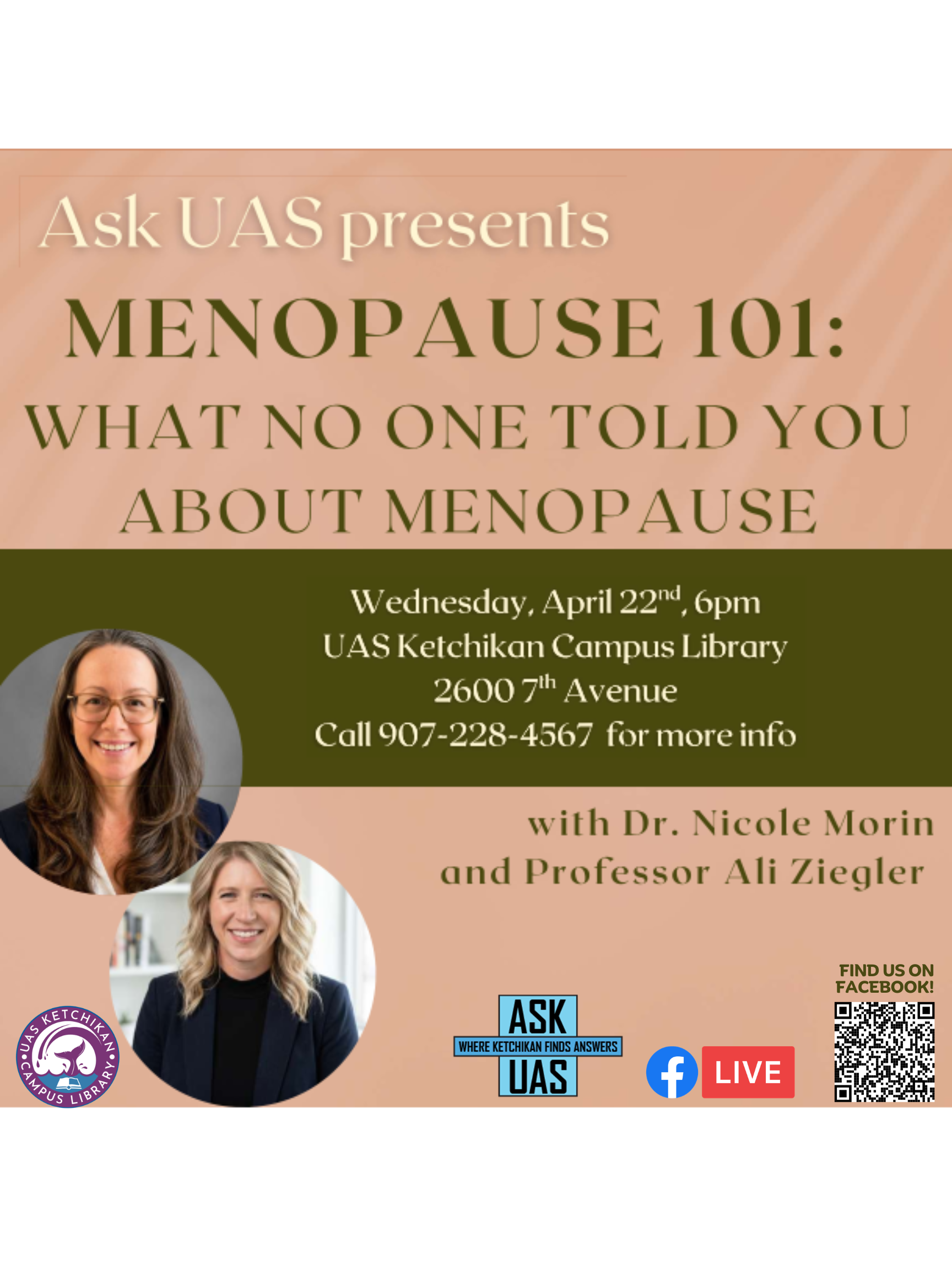 Ask UAS Menopause 101