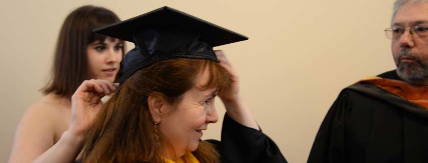 Sitka faculty and staff at Commencement 2015